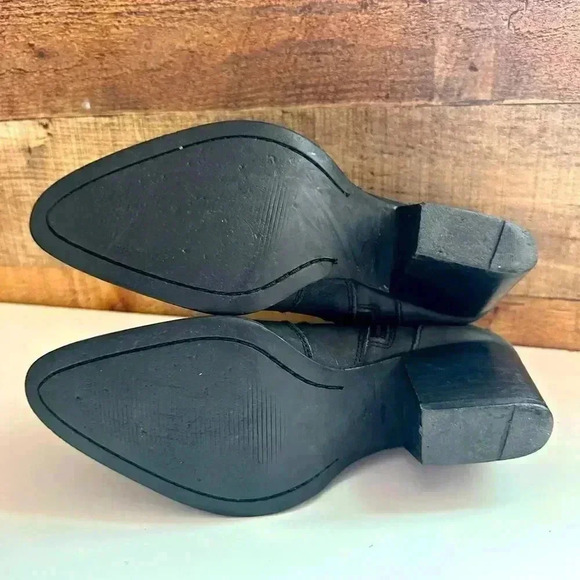 Splendid Crawford Grey Nubuck Leather Ankle Bootie Boot - Picture 6 of 9